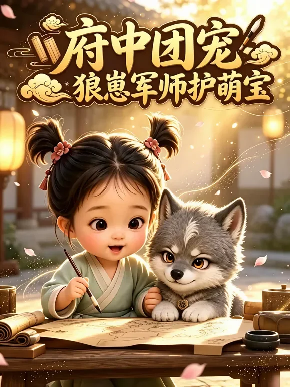 府中团宠：狼崽军师护萌宝动漫海报