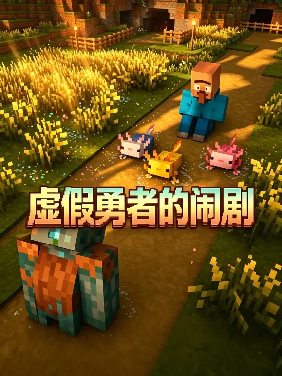 虚假勇者的闹剧动漫海报
