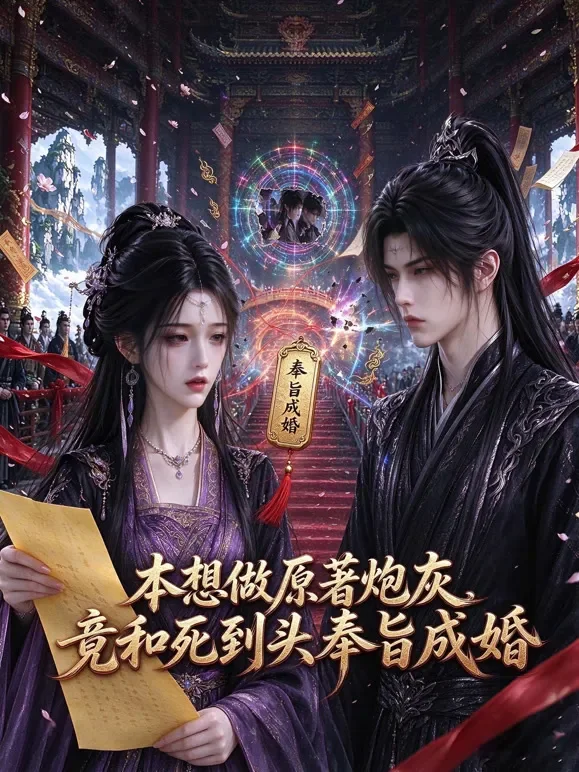 本想做原著炮灰，竟和死对头奉旨成婚动漫海报