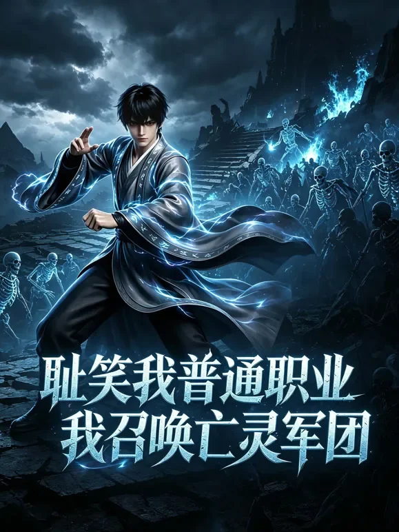 耻笑我普通职业？我召唤亡灵军团动漫海报