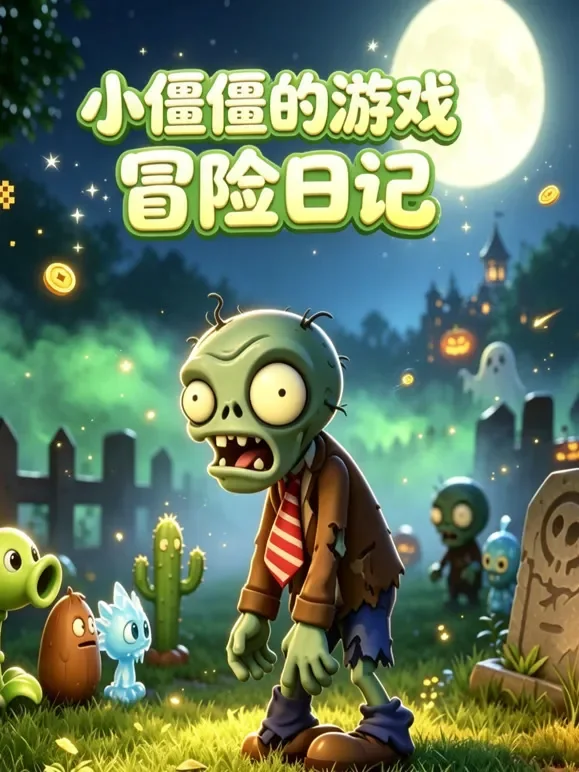 小僵僵的游戏冒险日记动漫海报