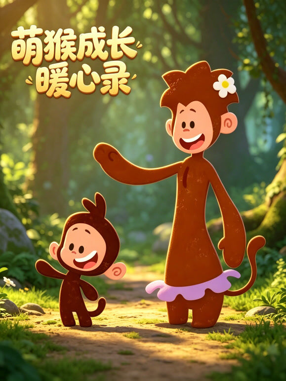 萌猴成长暖心录