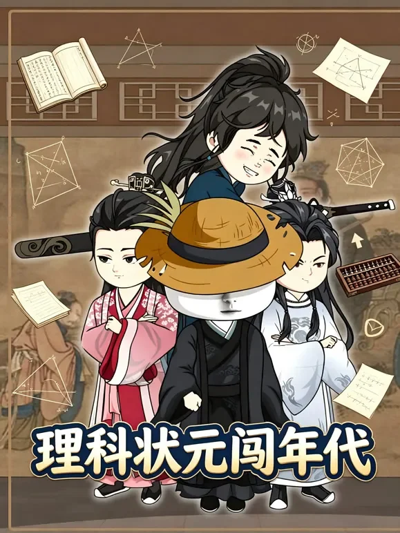 理科状元闯年代动漫海报