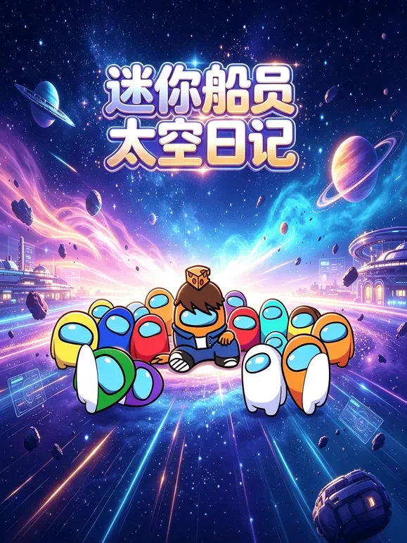 迷你船员太空日记动漫海报
