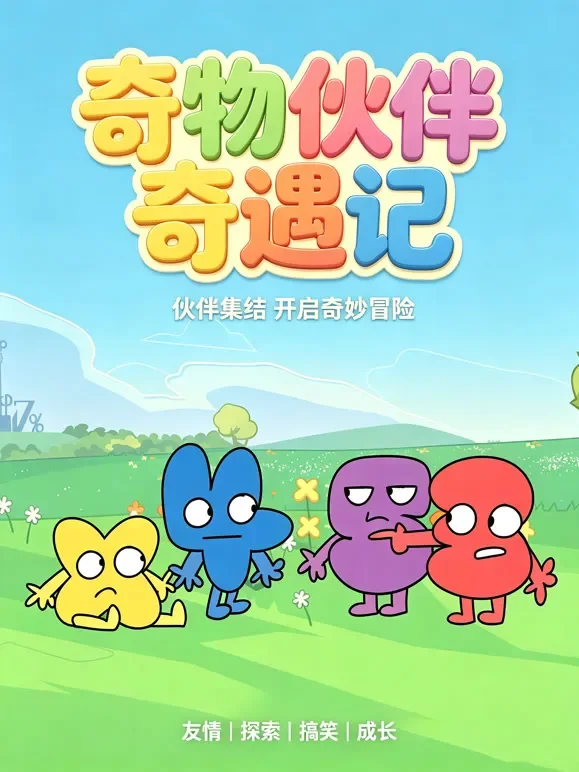 奇物伙伴奇遇记动漫海报