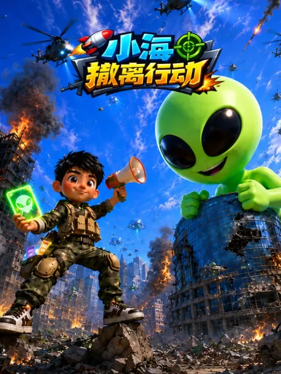 小海撤离行动动漫海报