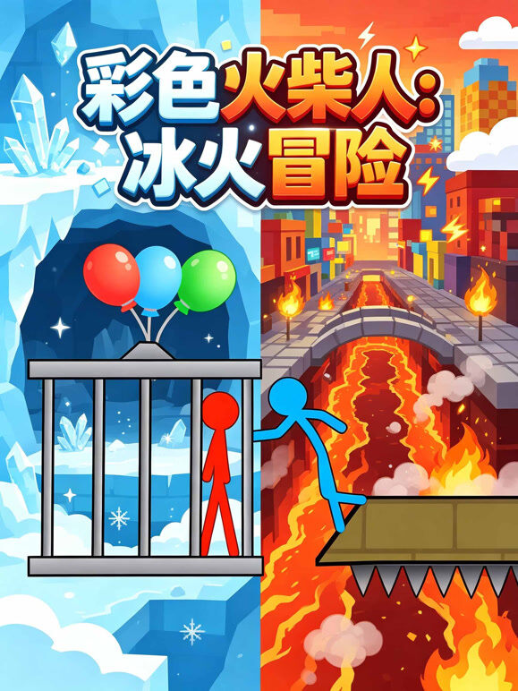 彩色火柴人：冰火冒险