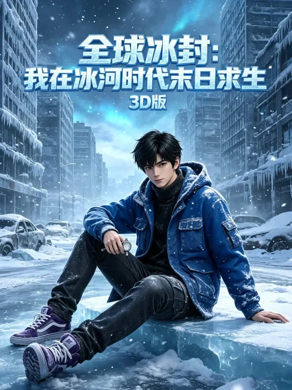 全球冰封：我在冰河时代末日求生 3D版动漫海报