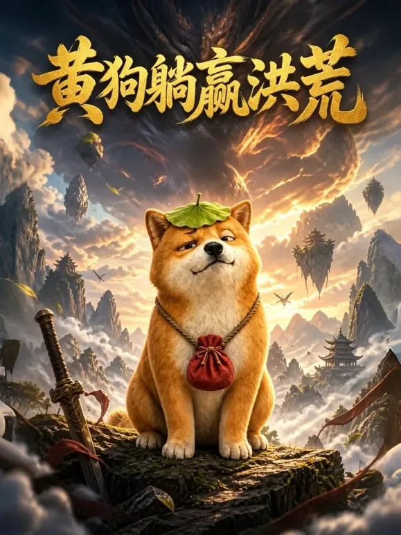 黄狗躺赢洪荒动漫海报