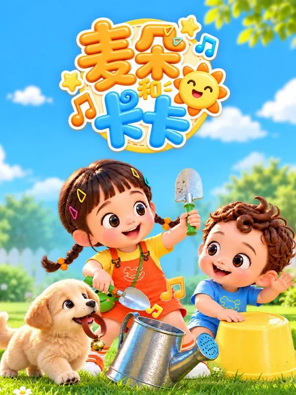 麦朵和卡卡动漫海报