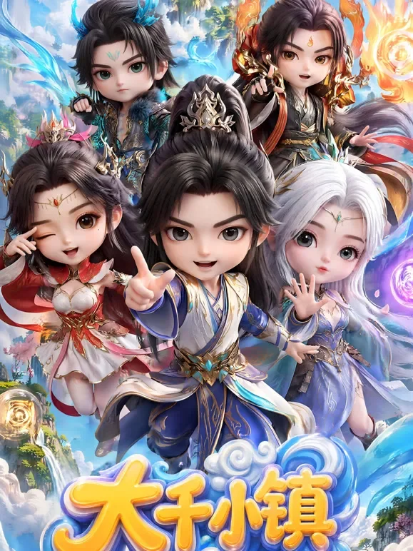 大千小镇动漫海报