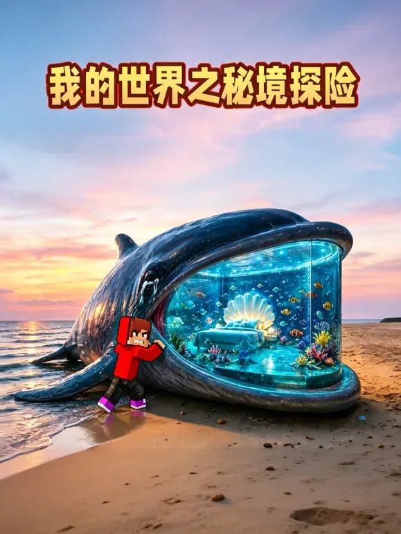 我的世界之秘境探险动漫海报