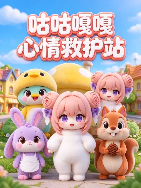 咕咕嘎嘎心情救护站动漫海报