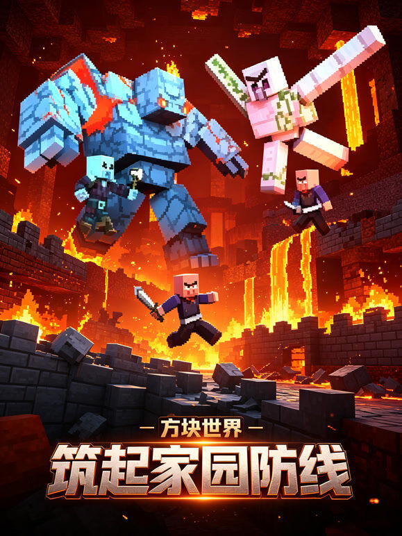 方块世界：筑起家园防线