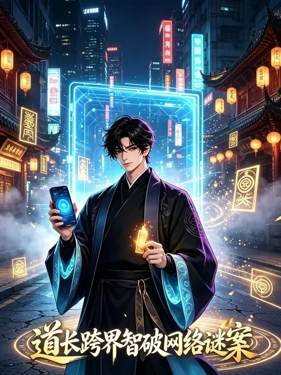道长跨界智破网络谜案动漫海报