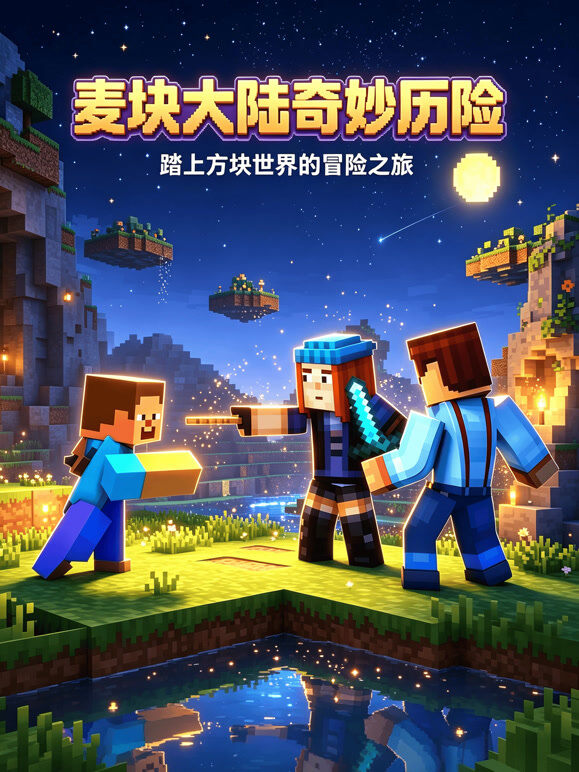 麦块大陆奇妙历险