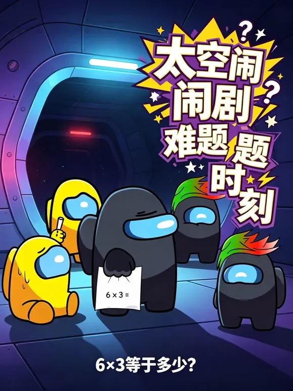 太空闹剧难题时刻动漫海报
