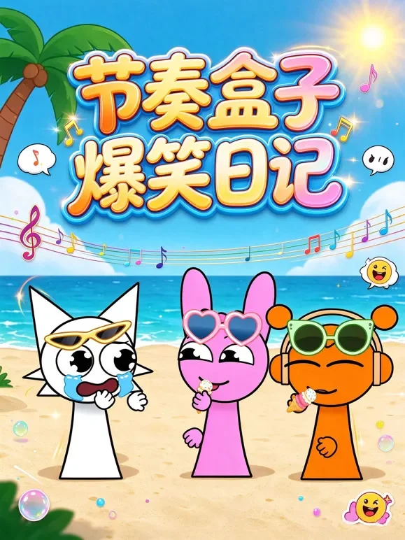 节奏盒子的爆笑日记动漫海报