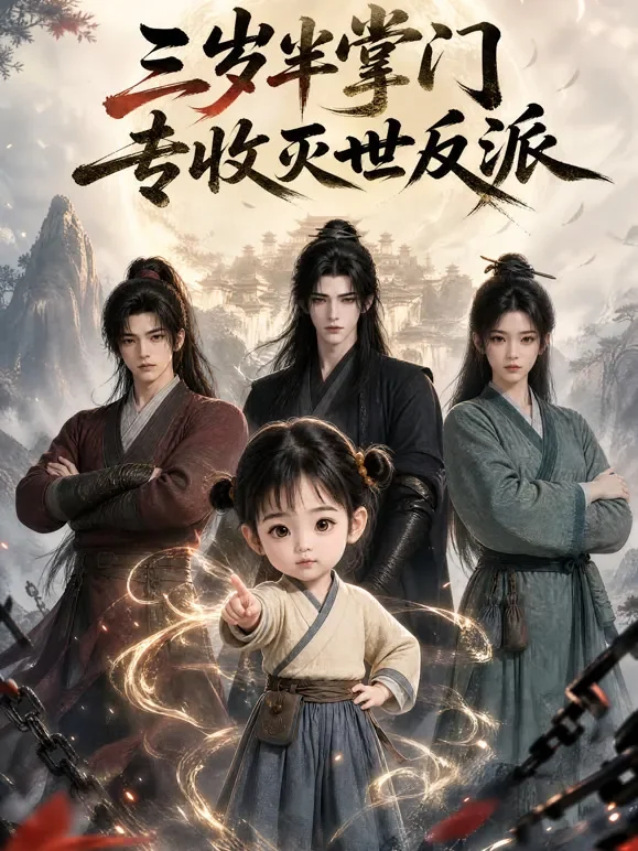 三岁半掌门，专收灭世反派动漫海报