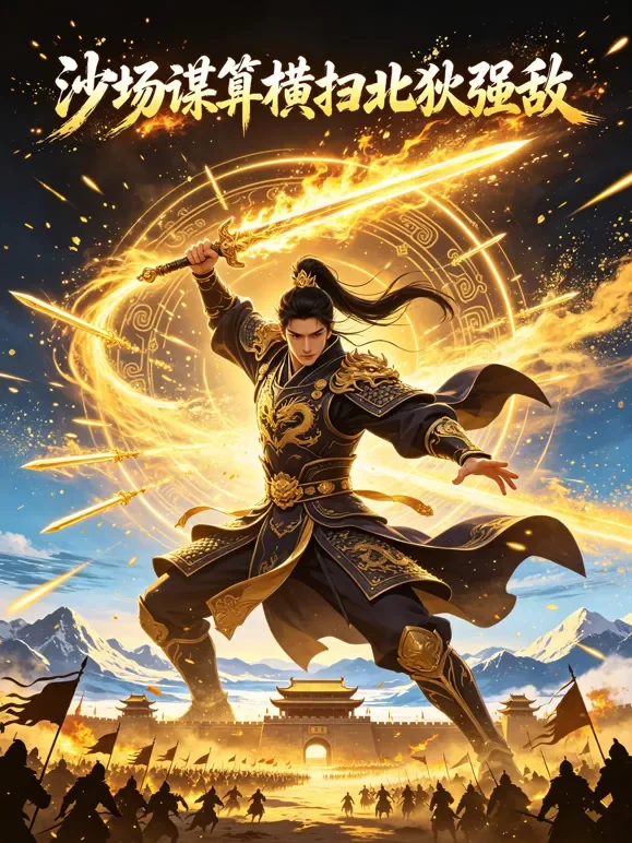 沙场谋算横扫北狄强敌动漫海报