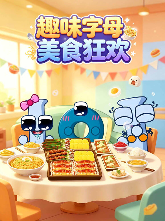趣味字母美食狂欢