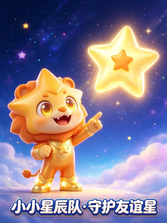 小小星辰队·守护友谊星动漫海报