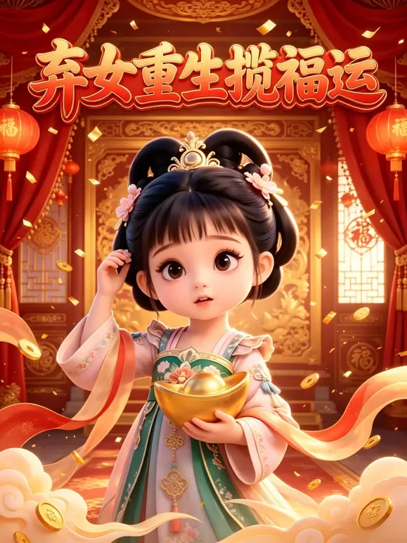 弃女重生揽福运动漫海报