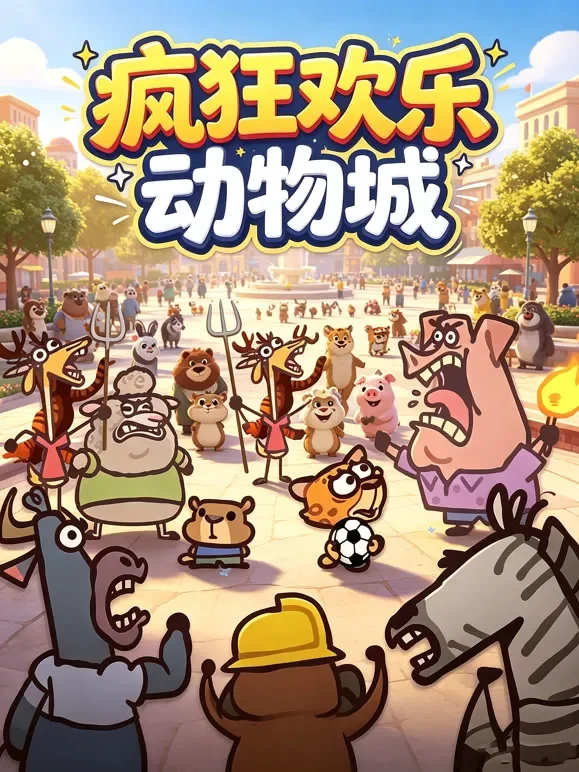 疯狂欢乐动物城动漫海报