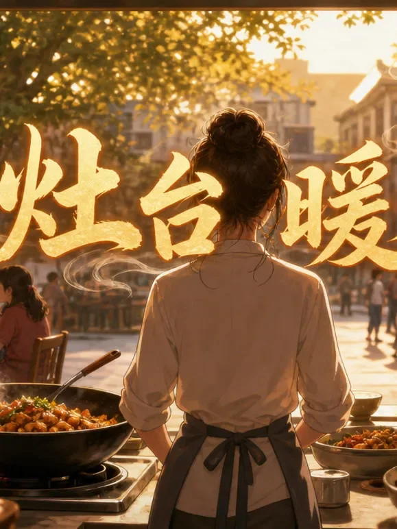 灶台暖香动漫海报