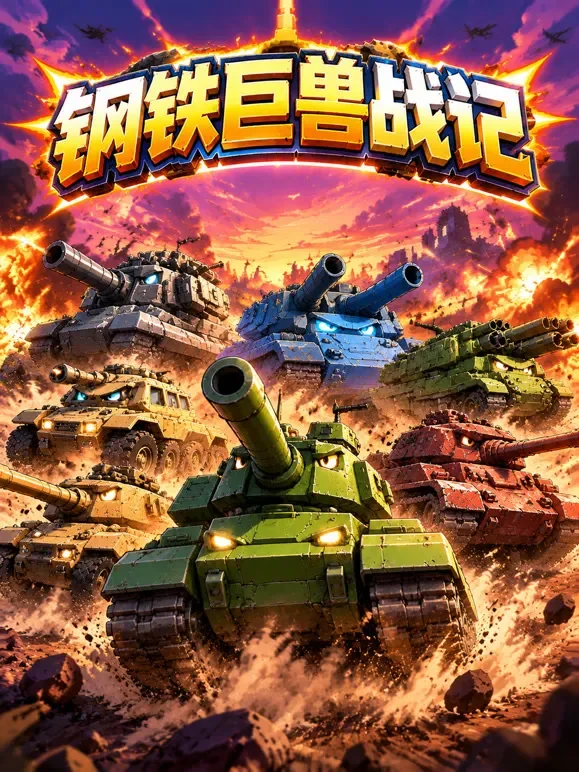 钢铁巨兽战记动漫海报