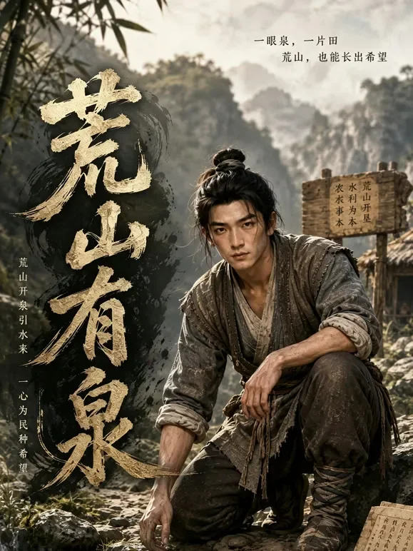 荒山有泉动漫海报
