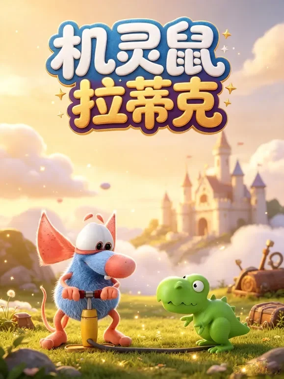 机灵鼠拉蒂克动漫海报