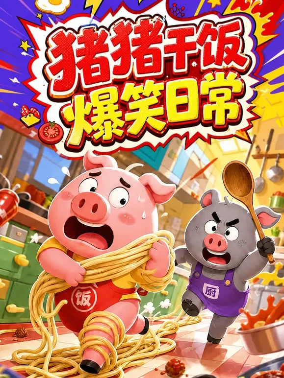 猪猪干饭爆笑日常动漫海报