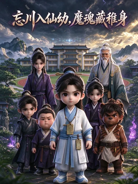 忘川入仙幼，魔魂藏稚身动漫海报