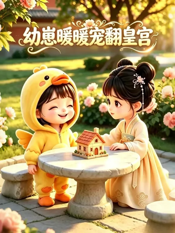 幼崽暖暖宠翻皇宫动漫海报