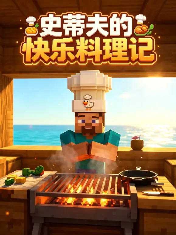 史蒂夫的快乐料理记动漫海报