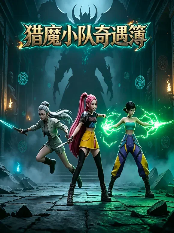 猎魔小队奇遇簿动漫海报