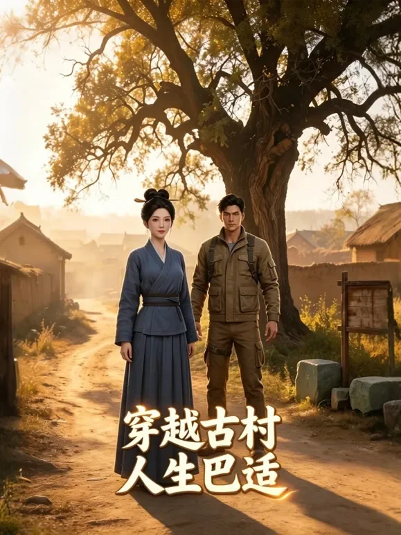 穿越古村人生巴适动漫海报