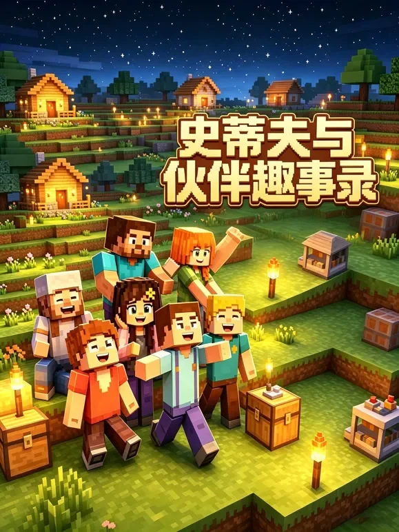 史蒂夫与伙伴趣事录动漫海报