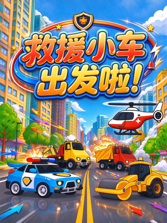 救援小车出发啦！