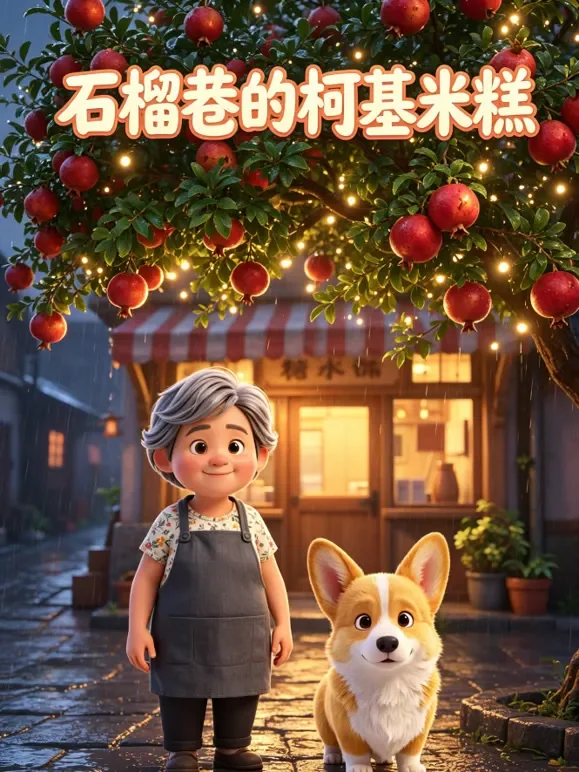 石榴巷的柯基米糕动漫海报
