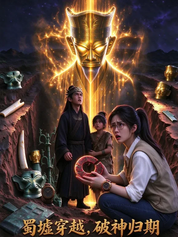 蜀墟穿越破神归期动漫海报