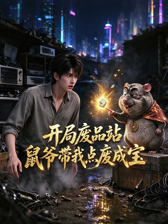 开局废品站，鼠爷带我点废成宝动漫海报