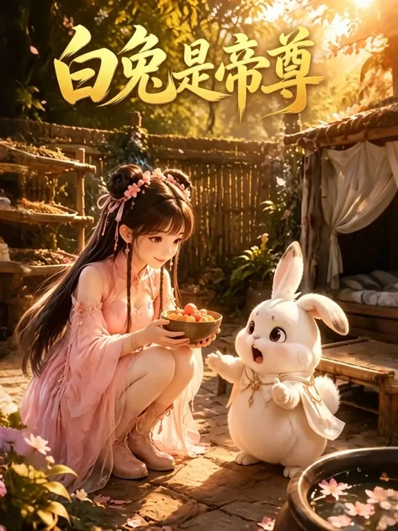 白兔是帝尊动漫海报