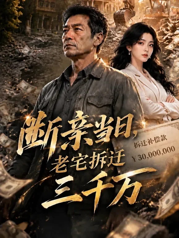 断亲当日，老宅拆迁三千万动漫海报