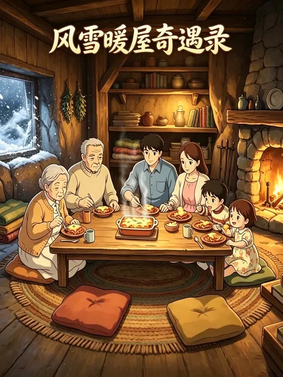 风雪暖屋奇遇录动漫海报