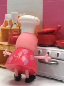 小猪佩奇食玩动漫海报