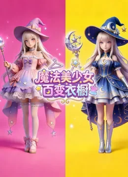 魔法美少女百变衣橱动漫海报