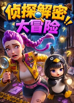 侦探解密大冒险动漫海报
