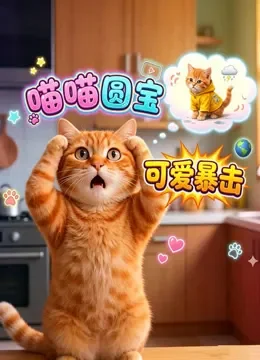 喵喵圆宝可爱暴击动漫海报